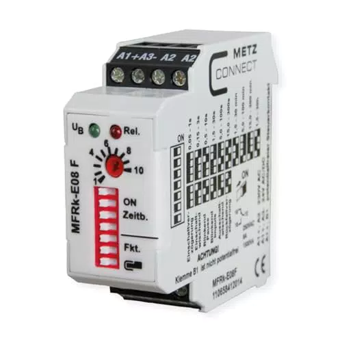 METZ CONNECT MFRk-E08 Zeitrelais 230 V AC, 24 V AC/DC