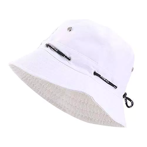 MoreChoice Faltbarer Sonnenhut Unisex Baumwolle Sommerhut mit breiter Krempe