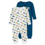 NAME IT Baby Schlafanzug aus Bio-Baumwolle für Jungen
