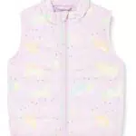 NAME IT Mädchen NMFMYLANE Pufferweste mit Einhorn-Motiv