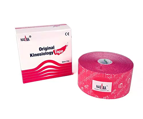 Nasara Kinesiologie Tape Physio XL für Sport und Medizin, 5cm x 11m