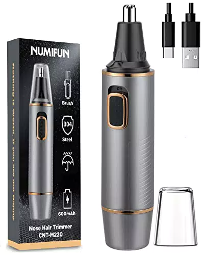 Nasenhaartrimmer für Herren – Professioneller, schmerzloser, wasserdichter Trimmer