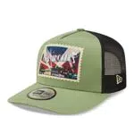 New Era Los Angeles Postcard Patch A-Frame Trucker Cap