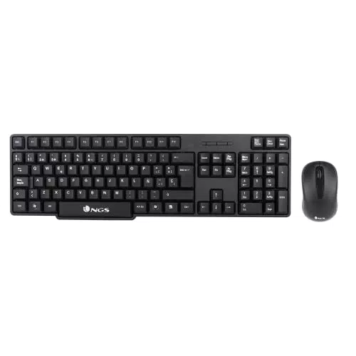 NGS EUPHORIA Wireless Maus und Tastatur Kit, Französisch AZERTY