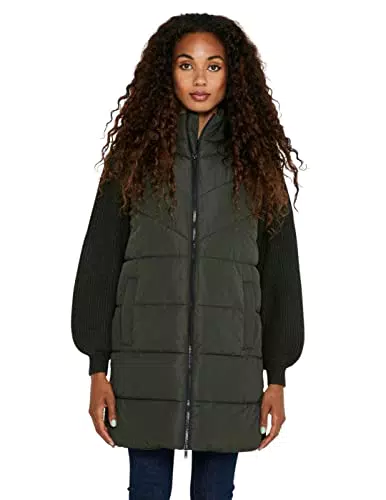NOISY MAY Damen Winter Weste NMDALCON Puffer Stepp Jacke mit Reißverschluss