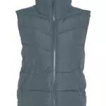 Noisy May Puffer Weste Wattierte Steppjacke ohne Kapuze für Damen