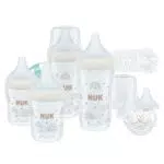 NUK Perfect Match Babyflaschenset mit Anti-Kolik-Funktion und Schnuller
