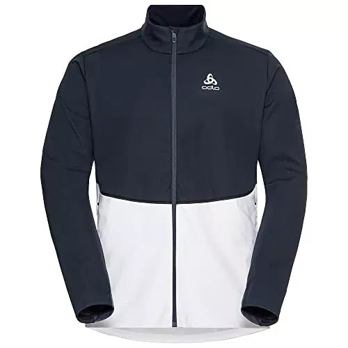 Odlo Herren Langlauf Jacke MARKENES, lime green - black