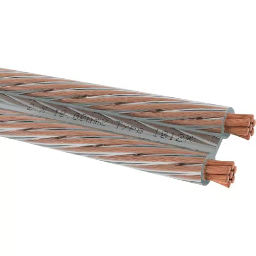 Oehlbach SP-100 Stereo Hi-Fi Lautsprecherkabel 2x10 mm² OFC 10 Meter