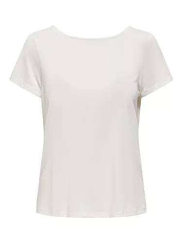ONLY Onlfree Life S/S O-String Modal Top für Damen