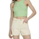 ONLY ONLBELIA S/L Crop Box Top für Damen – Trendiges Sommeroberteil
