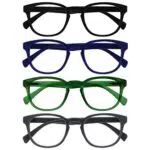 OPULIZE Lesebrille Modell RRRR2-1367 mit mattem Rahmen und Federscharniere