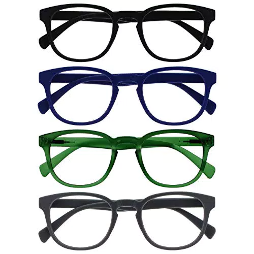 OPULIZE Lesebrille Modell RRRR2-1367 mit mattem Rahmen und Federscharniere