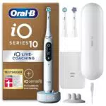 Oral-B iO Series 10 Plus Edition Elektrische Zahnbürste mit Lade-Reiseetui