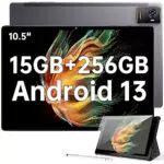 OUKITEL OKT3 Tablet - Android 13, 15GB RAM, 256GB ROM, 10,5 Zoll, Dual SIM, LTE/5G