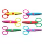 OZNEWLIFE Bastelscheren Set für Kinder – Zickzackscheren und Mini Papierstanzer