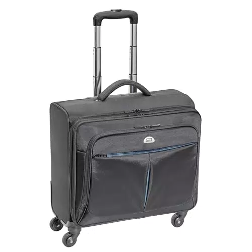 PEDEA Business Trolley Premium Plus Laptop-Rollkoffer bis 17,3 Zoll - Schwarz