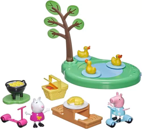 Peppa Pig Picknick-Abenteuer Spielset für Kinder ab 3 Jahren