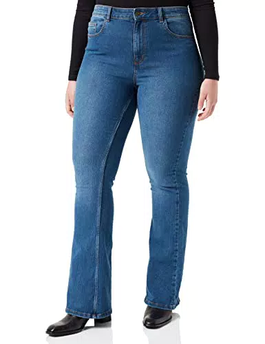 PIECES Pcpeggy Flared Jeans für Damen – Stilvolle und bequeme Denim-Hose