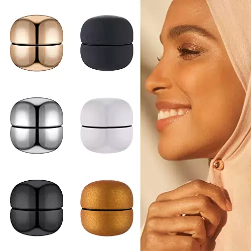 Pilikoll Magnetische Hijab Pins – Starke Brosche für Muslimische Schals