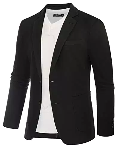 PJ PAUL JONES Jersey Sakko Herren Regular Fit Sportlich Modern Anzugjacke
