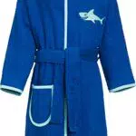 Playshoes Jungen Frottee Hai Bademantel