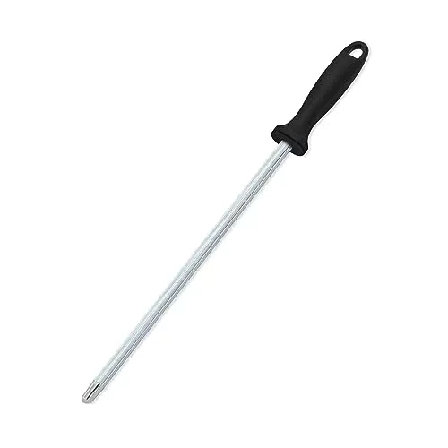 Pleafind Wetzstahl für Messer – Ergonomisches Design mit Kunststoffgriff