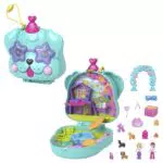Polly Pocket Hunde-Party Schatulle – Spielset für Kinder ab 4 Jahren