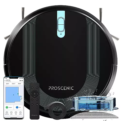 Proscenic 850T WLAN Saugroboter mit Wischfunktion und 3000Pa Saugkraft
