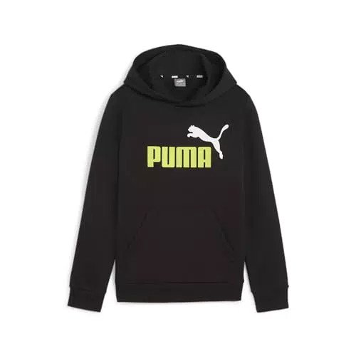 PUMA Jungen Kapuzenpullover mit großem Logo - Sportlicher Hoodie