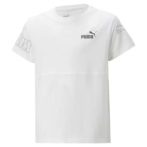 PUMA Power Colorblock Tee G T-Shirt für Unisex
