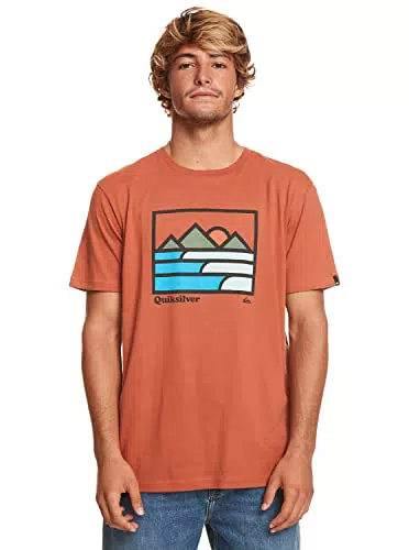 Quiksilver Landscape Lines T-Shirt für Männer