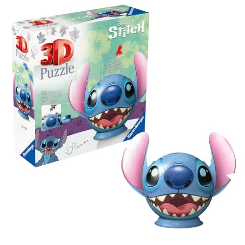 Ravensburger Puzzle-Ball Stitch 3D für Disney-Fans ab 6 Jahren