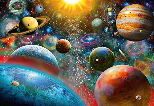 Ravensburger Puzzle Planeten - Puzzle mit Weltall-Motiv für Erwachsene und Kinder