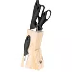 RB Renberg Messerset aus Edelstahl - Kochmesser, Brotmesser, Mehrzweckmesser, Schere