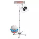 reer Wickeltischstrahler FeelWell 2in1 - Standheizstrahler mit Timer und Kippsicherung