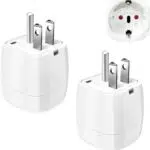 Reiseadapter USA - Steckdose Deutschland zu Amerika/Kanada/Mexiko/Thailand (Typ B)