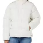 Replay Steppjacke Damen ohne Kapuze, Modell Butter White 412