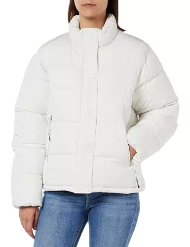 Replay Steppjacke Damen ohne Kapuze, Modell Butter White 412