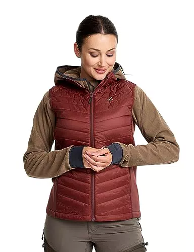 RevolutionRace Radical Insulate Vest für Damen – Leichte isolierende Weste für Outdoor-Aktivitäten