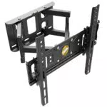 RICOO TV Wandhalterung S6244 - Schwenkbar und neigbar für 32-55 Zoll Fernseher