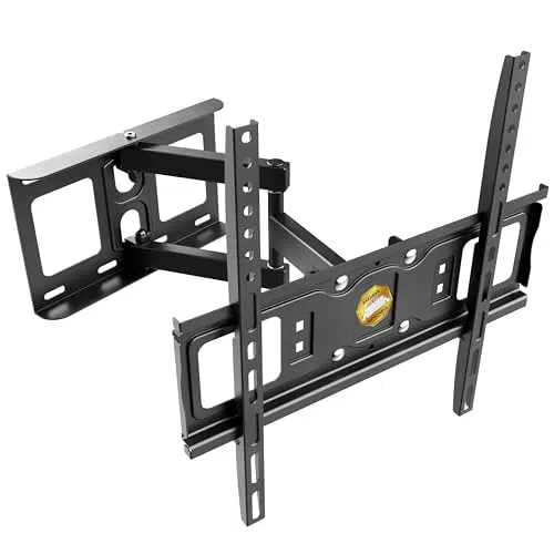 RICOO Schwenkbare TV Wandhalterung S5144 für 30-55 Zoll Fernseher bis VESA 400x400 mm