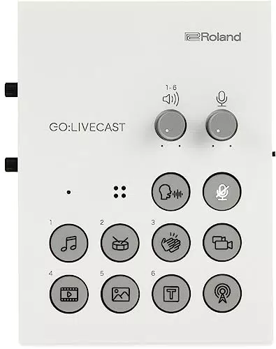 Roland GO:LIVECAST - Live-Streaming mit Smartphone und Plug-and-Play-Einrichtung