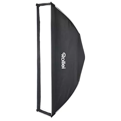Rollei Klick-Striplight Softbox mit Grid für Fashion- und Portraitaufnahmen