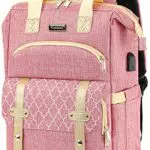 Rucksack Damen - Schulrucksack mit USB Ladeanschluss und Laptopfach 15,6 Zoll