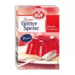 RUF Götterspeise Kirsch - Wackelpudding Pulver für einfache Zubereitung