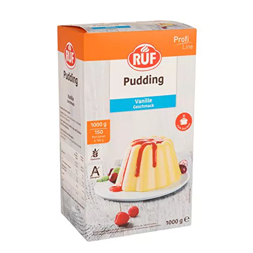 RUF Vanille Puddingpulver – glutenfrei und ohne Allergene, einfach zubereiten