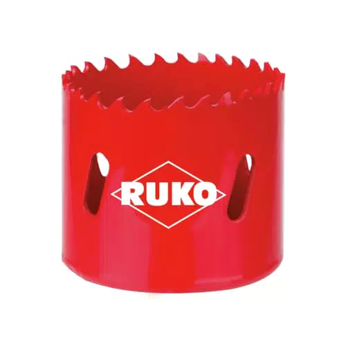 RUKO Bimetall-Lochsäge HSS, variable Zahnung, Durchmesser 68 mm, hohe Schnittleistung