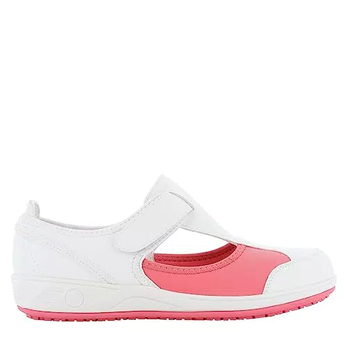 "Safety Jogger Damen Arbeitsschuhe - Leichter Sicherheitsschuh mit Klettverschluss für Pflege und Küche"