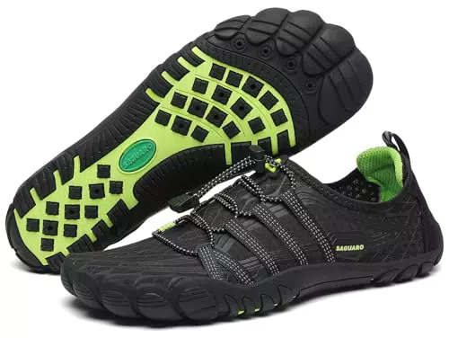 SAGUARO Barfuß Badeschuhe Unisex - Wasserschuhe rutschfest und schnell trocknend